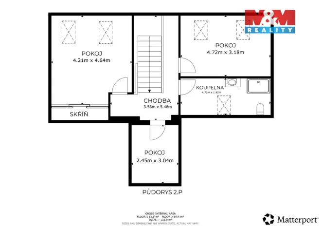 Prodej bytu 4+kk, Bohumín - Nový Bohumín, Čáslavská, 125 m2