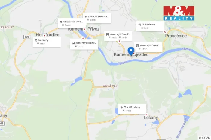 Prodej chaty, Kamenný Přívoz - Kamenný Újezdec, 69 m2