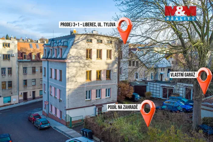 Prodej bytu 3+1, Liberec - Liberec VII-Horní Růžodol, Tylova, 74 m2