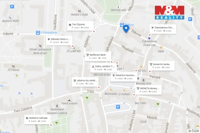 Prodej bytu 2+kk, Česká Lípa, Žižkova, 39 m2