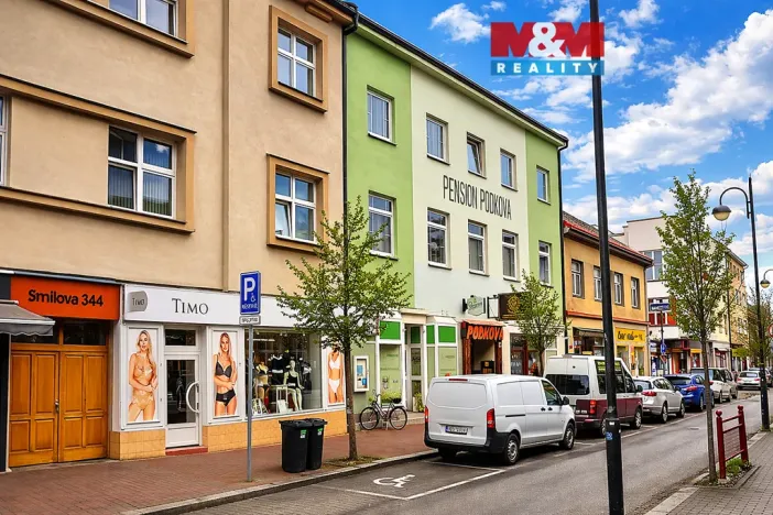 Prodej obchodního prostoru, Pardubice - Zelené Předměstí, Smilova, 72 m2