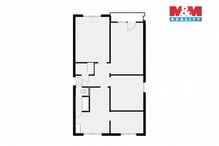 Prodej bytu 4+1, Rychnov nad Kněžnou, Palackého, 79 m2