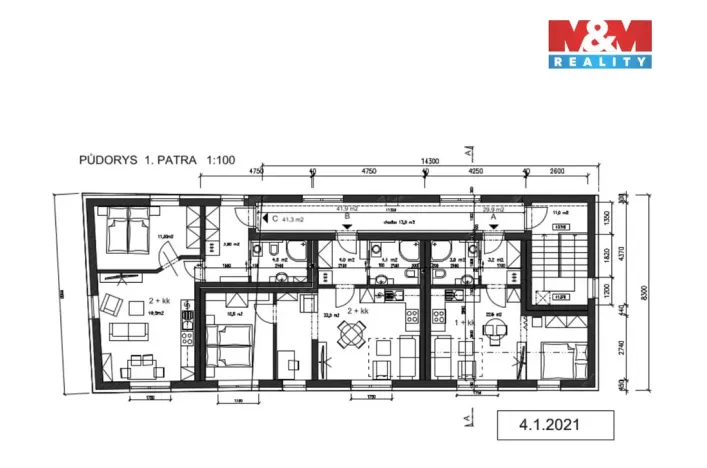 Prodej rodinného domu, Písek - Budějovické Předměstí, Tyršova, 315 m2