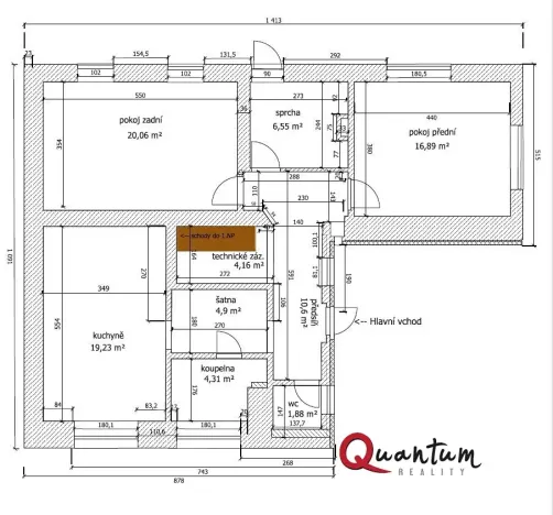 Prodej rodinného domu, Praha - Vinoř, Živanická, 253 m2