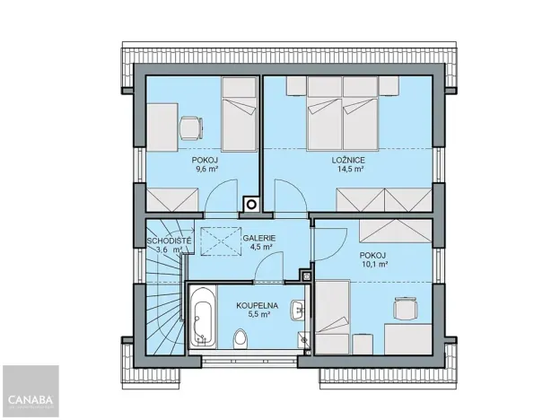 Prodej rodinného domu, Bavoryně, 97 m2