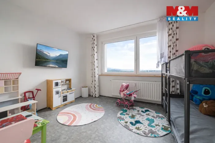 Prodej bytu 3+1, Cvikov - Cvikov II, Sídliště, 76 m2