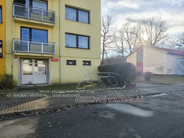 Prodej garážového stání, České Budějovice, Ant. Barcala, 12 m2