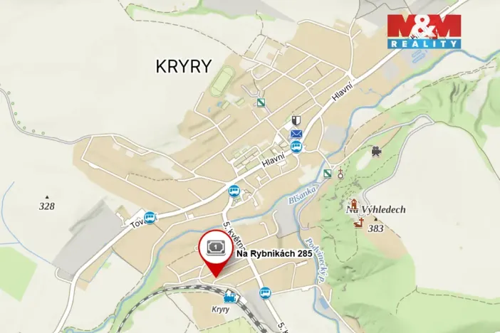 Prodej chalupy, Kryry, 80 m2