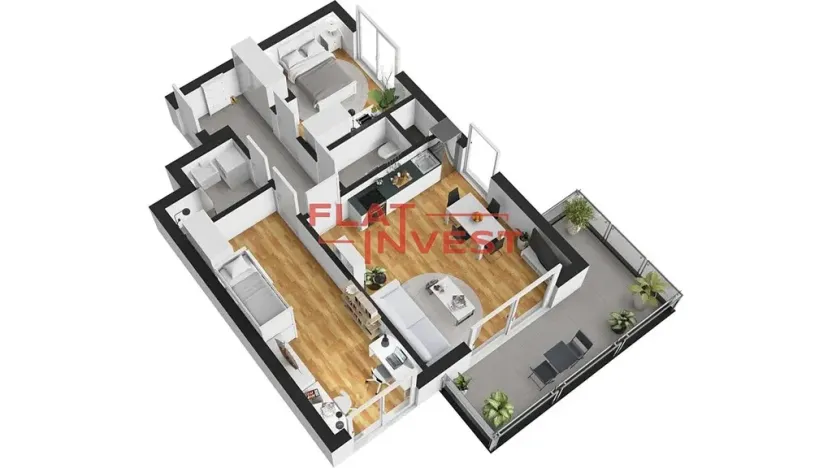 Prodej bytu 3+kk, Praha - Modřany, Československého exilu, 62 m2