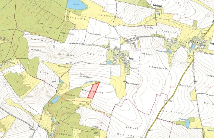 Prodej pole, Bernartice, 15736 m2