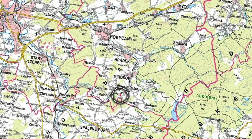 Prodej pole, Příkosice, 3569 m2