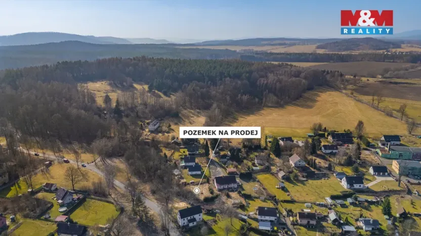 Prodej pozemku pro bydlení, Růžová, 880 m2