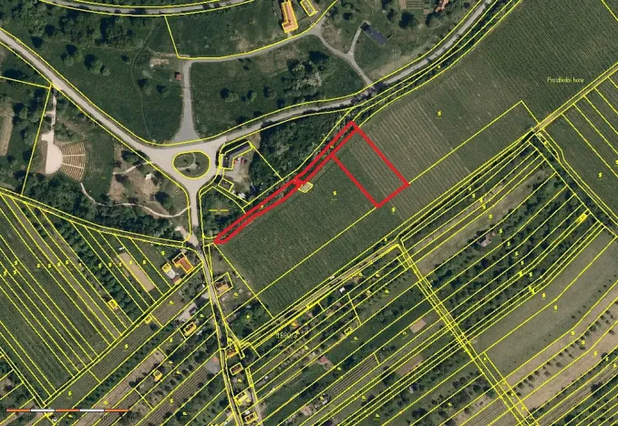 Prodej pozemku, Uherské Hradiště, Vinohradská, 2877 m2