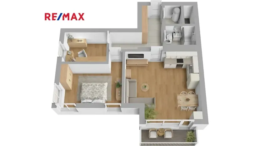 Pronájem bytu 3+kk, Jesenice, V Roháči I., 62 m2