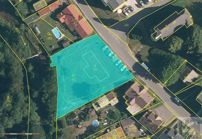 Prodej pozemku, Desná - Desná I, Údolní, 1668 m2