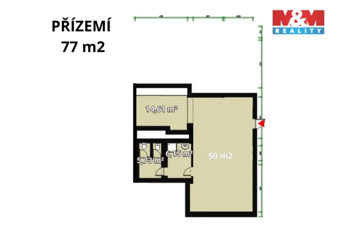 Pronájem obchodního prostoru, Plzeň - Vnitřní Město, Solní, 77 m2