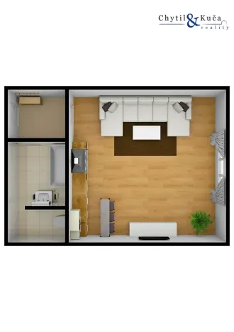 Prodej bytu 1+kk, Přerov, Budovatelů, 24 m2