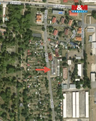 Pronájem garáže, Žatec, K Perči, 18 m2