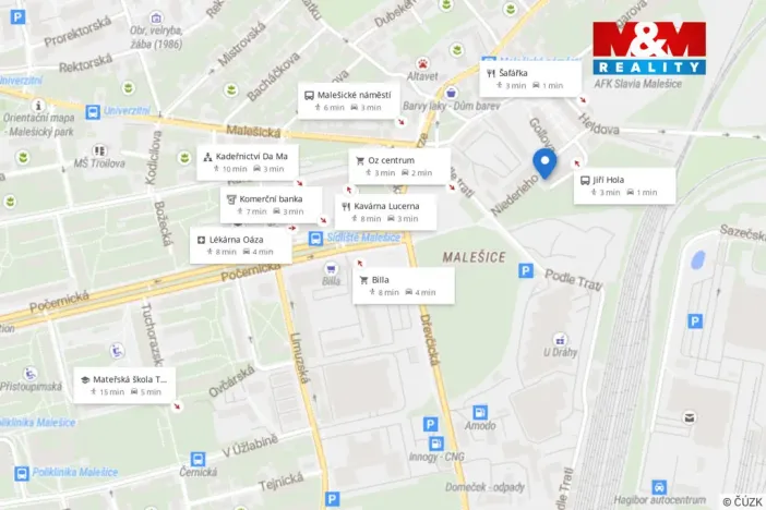 Prodej garáže, Praha - Malešice, Niederleho, 28 m2