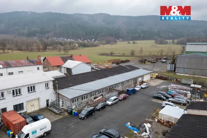 Pronájem výrobních prostor, Hroznětín, Potoční, 792 m2