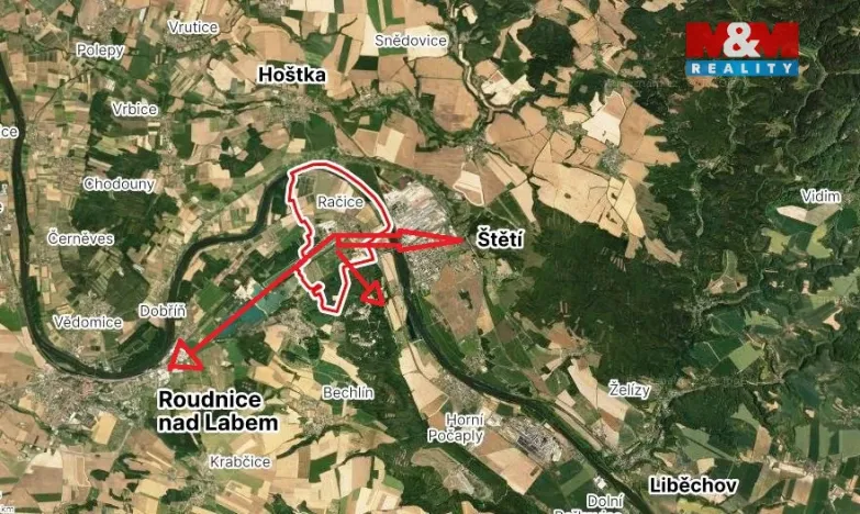 Prodej pozemku pro bydlení, Račice, 986 m2