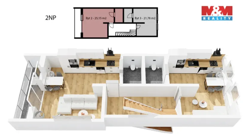 Prodej rodinného domu, Brno - Husovice, Elgartova, 184 m2