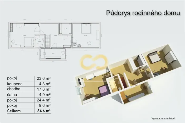 Prodej rodinného domu, Domanín, 160 m2