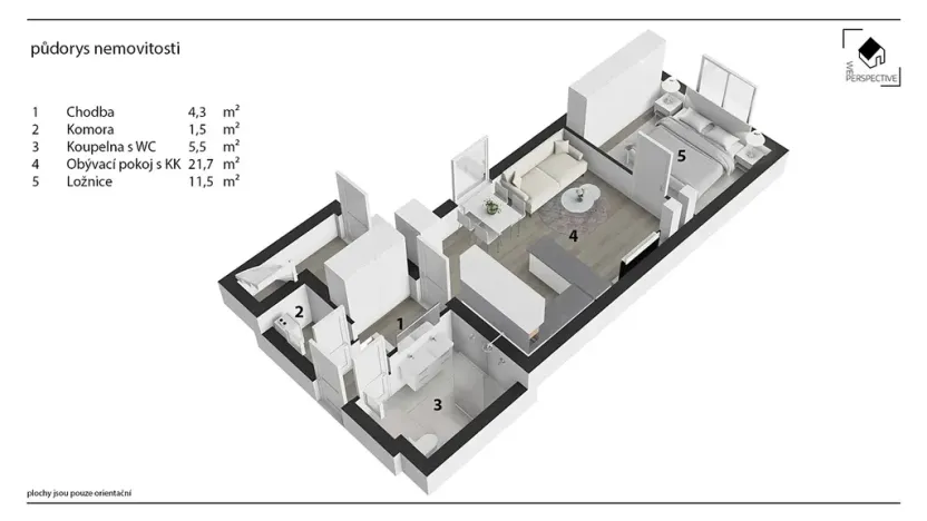 Prodej apartmánu, Mladé Buky, 133 m2