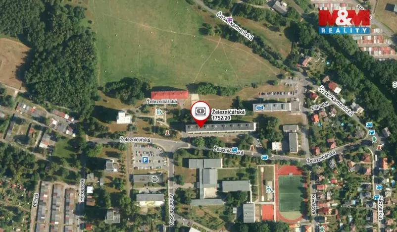 Pronájem bytu 2+1, Česká Lípa, Železničářská, 59 m2