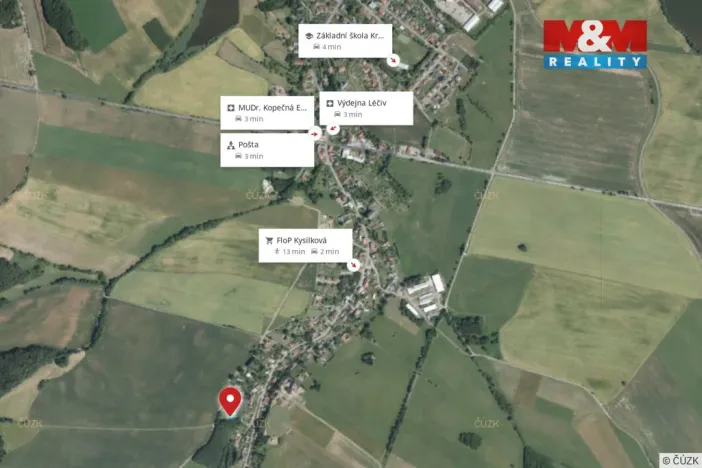 Prodej pozemku pro bydlení, Krouna, 701 m2