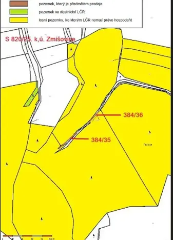 Prodej lesa, Červená Řečice, 158 m2