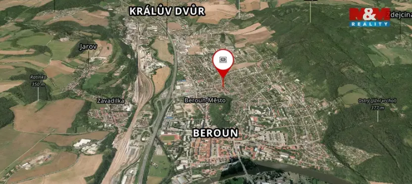 Pronájem bytu 2+kk, Beroun - Beroun-Město, Zvonařova, 50 m2