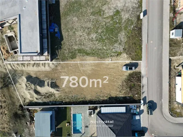 Prodej pozemku, Velké Pavlovice, Družstevní, 780 m2