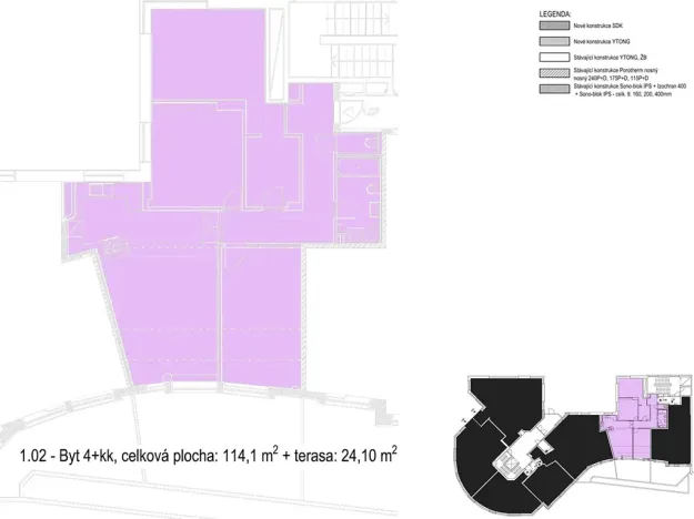 Prodej bytu 4+kk, Praha - Motol, Lékařská, 108 m2