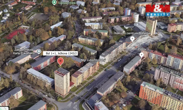 Prodej bytu 1+1, Ostrava - Poruba, Ježkova, 27 m2