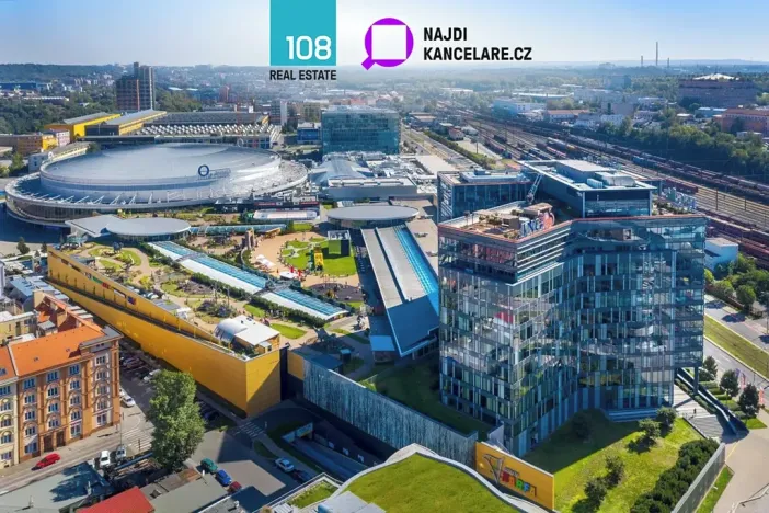 Pronájem kanceláře, Praha - Libeň, Českomoravská, 1391 m2