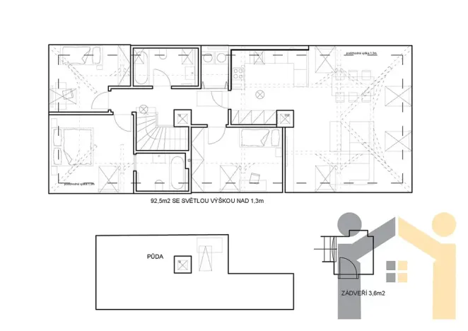Prodej bytu 4+kk, Praha - Ruzyně, Drnovská, 96 m2