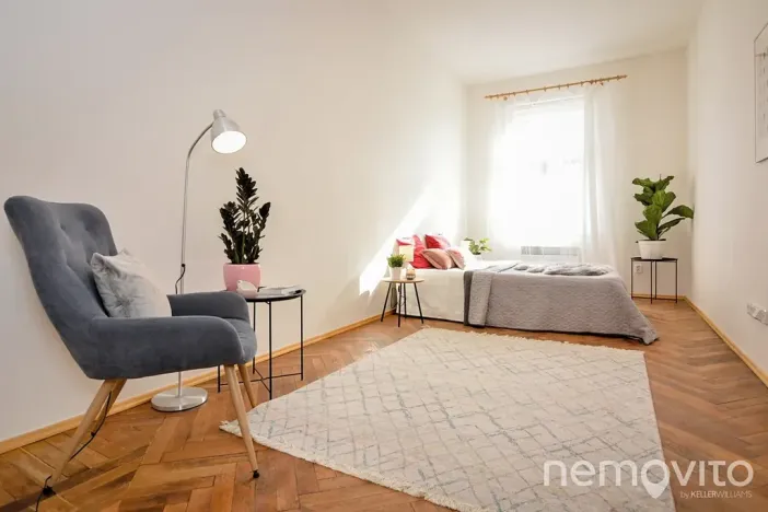Pronájem bytu 2+kk, Praha - Vinohrady, Americká, 36 m2