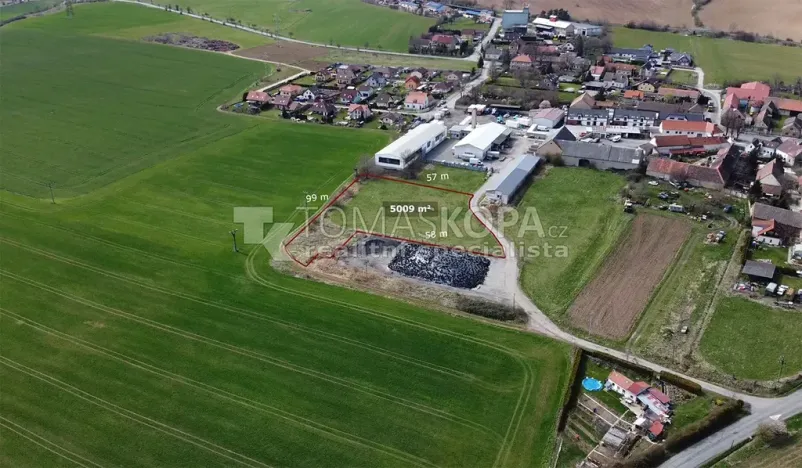 Prodej pozemku pro bydlení, Vysoký Újezd, 5009 m2