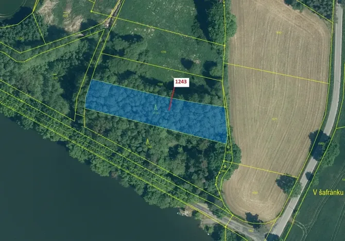 Dražba lesa, Nezdřev, 2662 m2