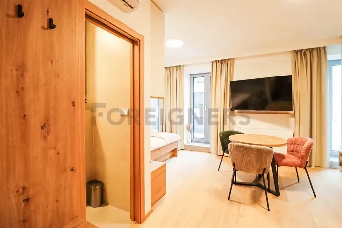 Pronájem bytu 1+kk, Brno, Cyrilská, 23 m2