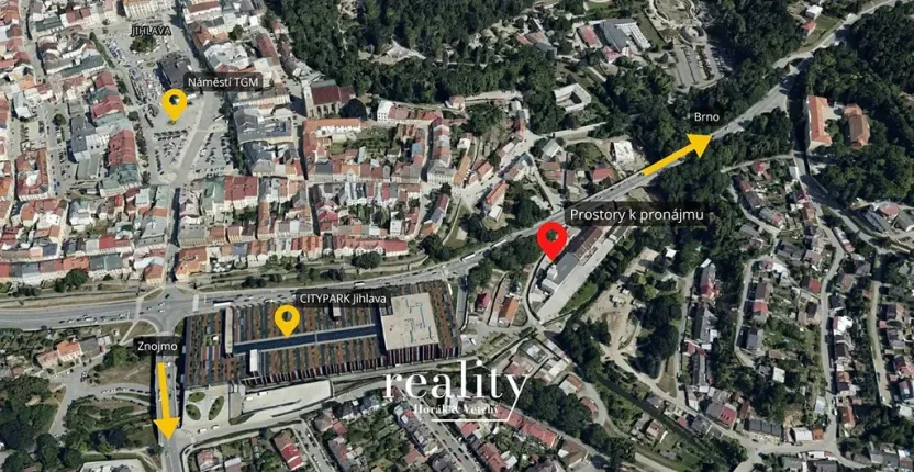 Pronájem bytu 2+kk, Jihlava, Křižíkova, 92 m2