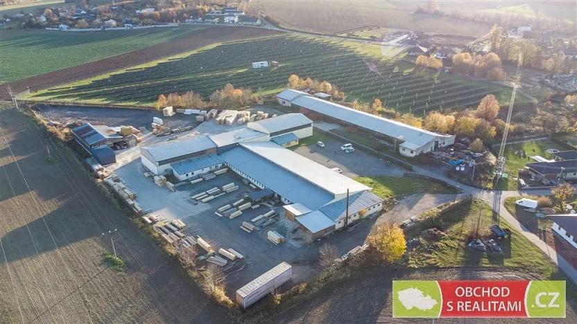 Pronájem skladu, Morašice, 200 m2