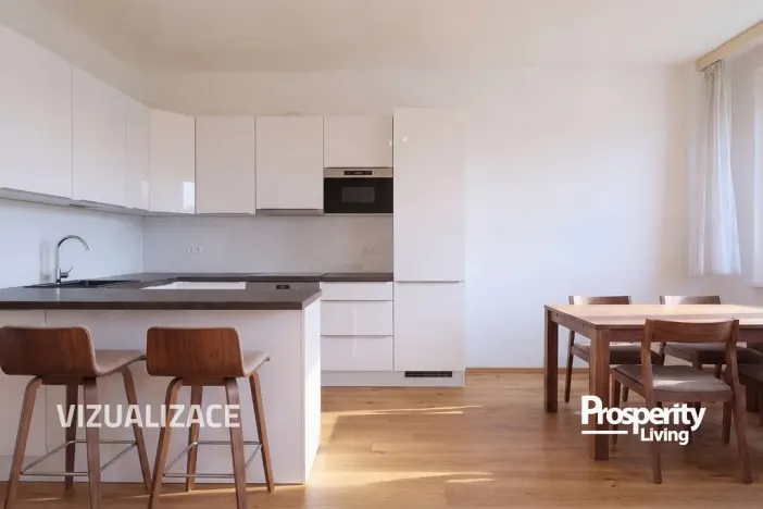 Prodej bytu 2+kk, Ústí nad Labem - Krásné Březno, Obvodová, 48 m2