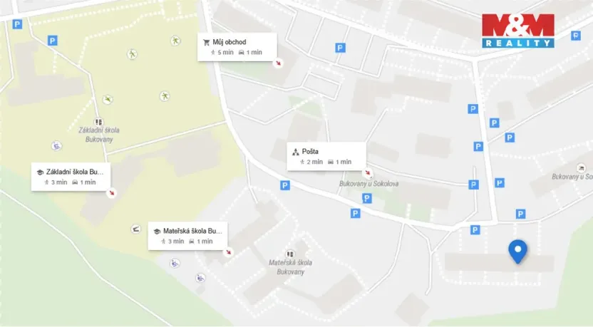 Prodej bytu 2+1, Bukovany, 51 m2