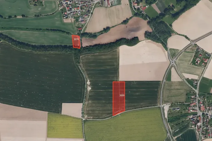 Prodej pole, Černíkovice, 7381 m2