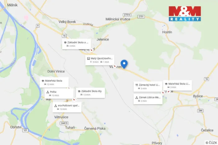 Prodej rodinného domu, Malý Újezd - Vavřineč, 125 m2