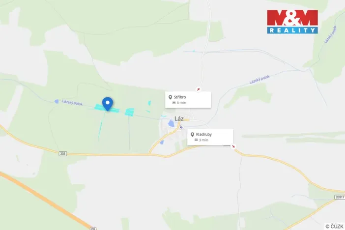 Prodej pole, Kladruby - Láz, 19794 m2
