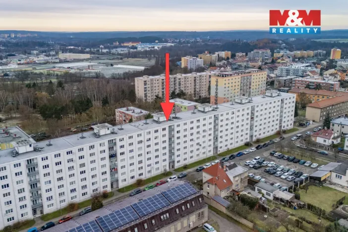 Pronájem bytu 1+1, Plzeň, Železničářská, 41 m2