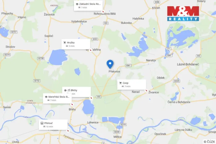 Prodej pozemku pro bydlení, Přelovice, 802 m2